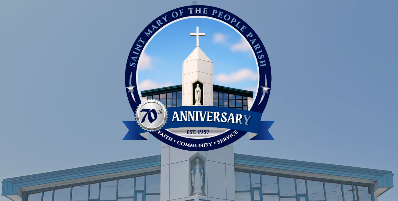ST. MARY 70 ANNIVERSARY LOGO