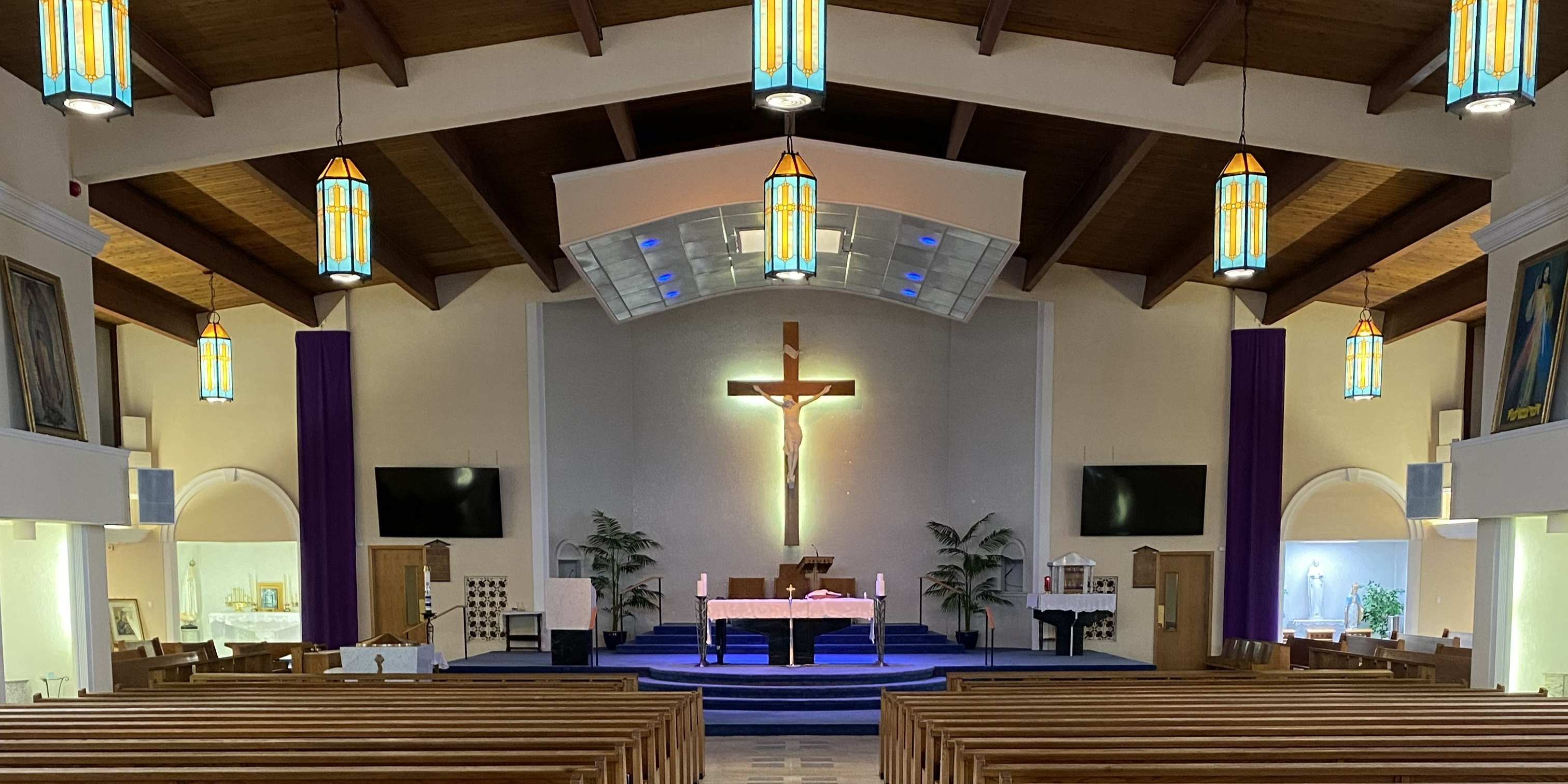 Church Nave St. Mary of the People